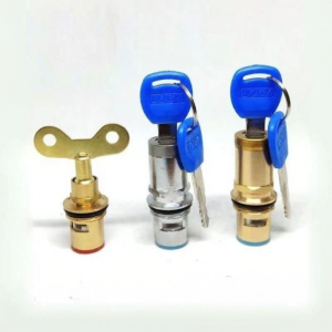 MINGRENBANG | Brass Core With Lock Quad Angle Quick Open Single Cold Water Faucet