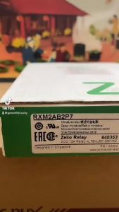 Rờ le kiếng 2CO_Led230V có đèn 8 chân có nút cài/khóa cơ RXM2AB2P7 Schneider