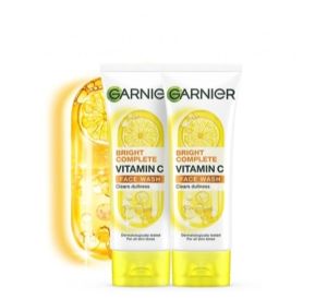 Garnier Bright Complete Vit C Facial Wash 100ml