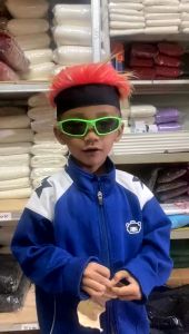 Topi Rambut Palsu Anak Usia 5-12 Tahun & Topi Cosplay Anime Anak