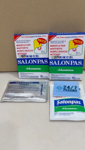 SALONPAS PATCH Pain Relieving Hisamitsu salonplast Pain Relieving Relief hot