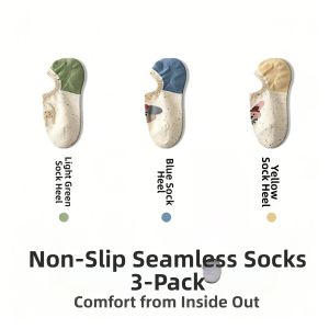 JIFANPAUL | Anti-slip Non-heelp Sliding Shallow Invisible Socks