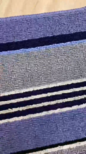 URBAN CURTAIN SHOP STRIPED BATROOM DOORMAT