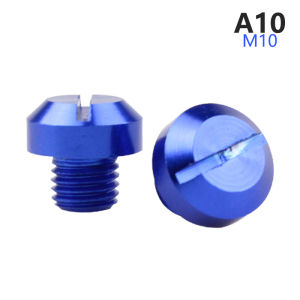 EELHOE | 2 Chiếc Nhôm CNC M10 X 1.25 Gương Chiếu Hậu Lỗ Cắm Vít Cho Xe Máy Chống Rỉ Sét Gương Chiếu Hậu Giá Đỡ