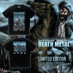 T-shirt garasi rebel /kaos cilacap barat death metal /kaos CBDM/kaos metal