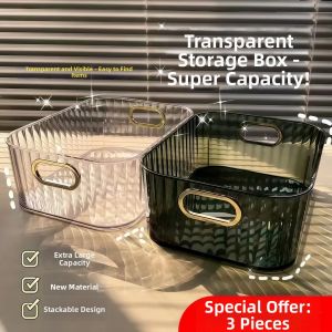 Transparent Acrylic Storage Basket