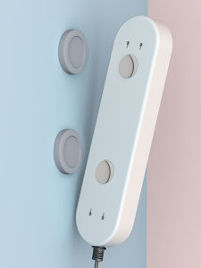 เครื่องปรับอากาศมัลติฟังก์ชั่นตะขอแม่เหล็กตะขอติดผนังการตกแต่งบ้านรีโมทควบคุม สติกเกอร์