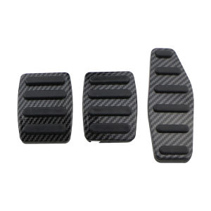 Carbon Fiber Black Car Pedal Cover for Suzuki Jimny JB74 JB64 2019 2020 2021 2022 Gas Brake Pedals Pads Protection Accessories