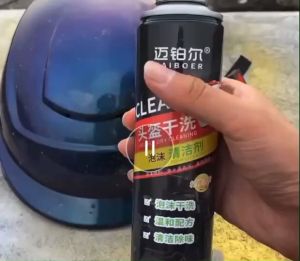 สเปร์ยโฟมทำความสะอาดหมวกกันน็อค และอื่นๆ ขนาด 320ml ฆ่าเชื้อดับกลิ่น ขจัดคราบและกลิ่นอับ ทิ้งกลิ่นสดชื่น(ส่งในไทย)