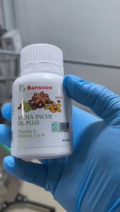 Bansoon Sacha Inchi Oil Capsule (veg)60 softgel - Lazada