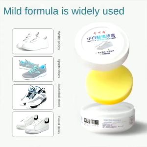 Cream Pemutih Sepatu Sneaker Krim Shoes Cleaner Ampuh Free Spons Premium Besar