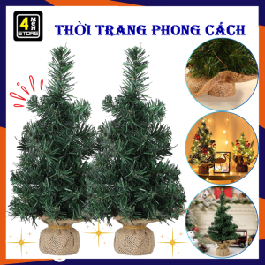 Cây Thông Noel Mini Trang Trí Giáng Sinh Để Bàn Siêu Xinh - Cây Thông Giáng Sinh Size 20cm - 30cm