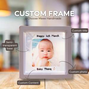 Custom Frame 定制相框/Birthday Gift/Couple Gift/Graduation gift/生日礼物/情侣礼物/毕业礼物