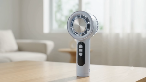 Portable Mini Fan with Rechargeable Battery for On-the-Go Cooling