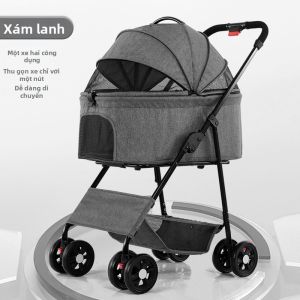 LIWAN | Xe Đẩy Thú Cưng Nhẹ Có Thể Tách Rời Gọn Gàng Cho Chó Mèo
