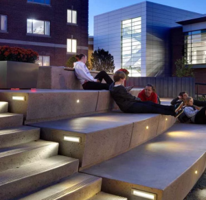 3W 5W ไฟ LED ขั้นบันได220V DC12V ไฟส่องบันไดไฟสนามกันน้ำฝังผนังสำหรับสวนระเบียงระเบียงในร่ม