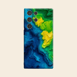 BILIBILI | Layer Topographic Map Luxury Fashion Full Lens Protective Case for Samsung Galaxy S26 S25 S24 A56 A36 Plus Ultra