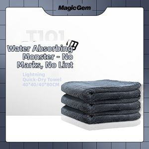 Magic Gem | Quick Cleaning Not Shedding Water Absorbent No Streak Towel