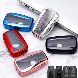 เคสรีโมทกุญแจรถยนต์ สําหรับ toyota เคสกุญแจรถ CHR ปลอกกุญแจ camry กระเป๋าใส่กุญแจรถยนต์ altis corolla cross GT Sport