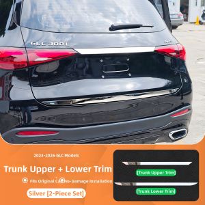GLC260 Rear Trunk Blackout Dark Knight Style Rear Lip Spoiler
