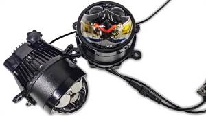 Fog Light 3 Headlight Bi Led Lens Projector Car Fog Lamp H11 H1 Hb3 H8 9005 Super Bright Bi Lens Laser Led Headlights Bulb