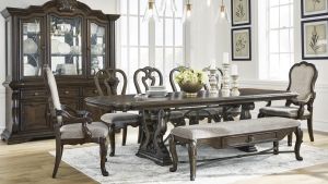 Ashley  ตู้อเนกประสงค์  รุ่น MAYLEE 181 Hutch High Cabinet