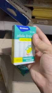 Combo 10 Hộp Phấn trắng không bụi Thiên Long DC-008