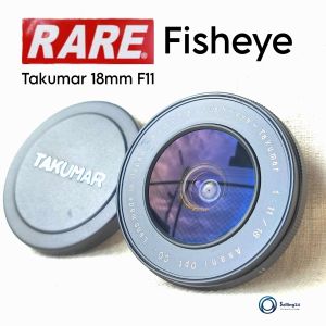 เลนส์มือหมุน Fisheye Asahi Takumar 18mm F11 Lens Pancake Ultrawide Angle Mount M42 Rare item งานเก็บสะสม