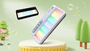 Piano Electric Rainbow - Electric Organ Touch Screen Keys - Pocket Size - Anak - Mainan