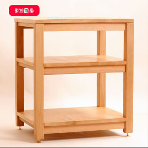 Modern Minimalist Solid Wood Sound System Stand Living Room Display Shelf Home Theater Partition Wall Woodworking Craft