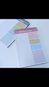 A5 Weekly Planner Notebook Flip-Up Notepad Life Record Notebook Work Clock-in Time Planner Notebook