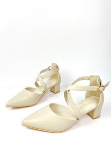 Exclusive Prettyfeet INDI Plus Size High Heels Women Shoes - Kasut Tumit Tinggi Wanita - Strappy Heels For Plus Size- Size 41 to 45 (Ready Stock)