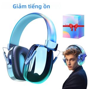 QearFun 34dB Có Thể Điều Chỉnh Bịt Tai Giảm Tiếng Ồn Tai Nghe Dành Cho Người Lớn Và Trẻ Em Bảo Vệ Thính Giác Chụp Hình Tự Kỷ Nhu Cầu Cảm Giác