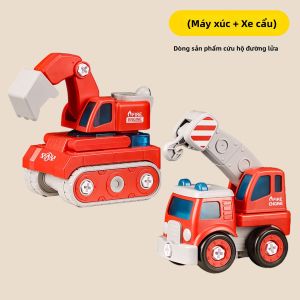 lekate | Đồ Chơi Xe Ô Tô Kỹ Thuật Lắp Ráp và Tháo Rời cho Trẻ Nhỏ