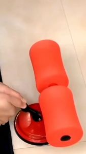 Sit-up aid with adjustable foot holder Sit-up trainer Abdominal curler