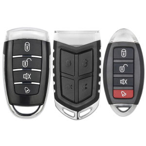 VODOOL 280-915MHz Cloning Electric Remote Control Keyfob Replacement 4-Button Duplicator Remote Electronic Garage Doors