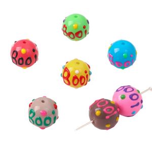 1PC 14mm handmade sơn lampwork hạt thủy tinh quyến rũ cho vòng cổ vòng tay Bông tai đồ trang sức thủ công làm thủ công làm phụ kiện