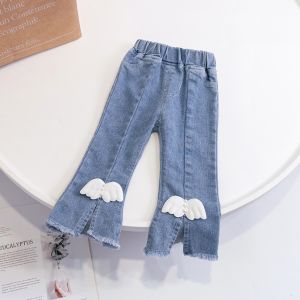 Spring New Fashionable Girls Denim Trousers