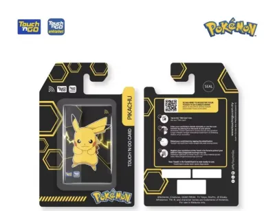 Touch N Go Limited Edition Pokemon Pikachu LED Card