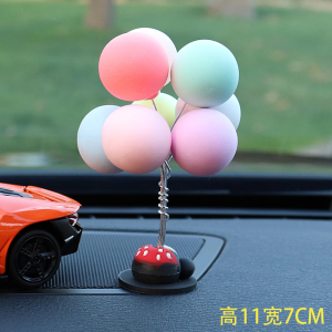 Cute Cat Car Decorations 2025 New Style Female Version Cat Shape Automobile Interior Ornaments Safe Keeping Functions