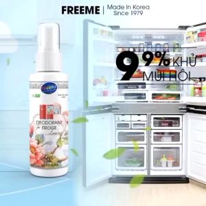 Xịt khử mùi tủ lạnh Freeme xịt khử khuẩn khử mùi hôi giúp tủ lạnh sạch sẽ bảo vệ sức khỏe gia đình