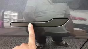 Tay Nắm Cửa OEM Chrome Dành Cho Tesla Model 3 Y 3 Highland Juniper Chế Độ Chào Mừng Đa Điểm Chạm Tự Động Bật Lên Phụ Kiện Ngoại Thất