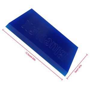 3Pcs Universal Spare Rubber BLUEMAX Blade For Window Tinting Tool Car PPF Film Installing Water Wiper Ice Scraper Snow Shovel