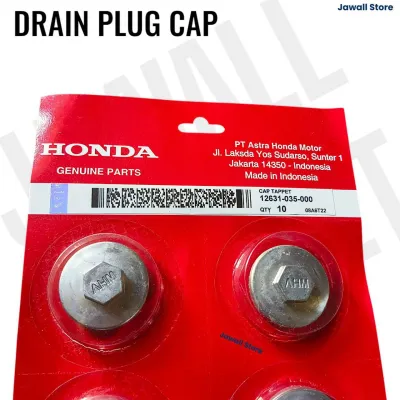 Drain Plug Cap with Seal for Click 125i Click 150i – JOTG Genuine Part (12631-035-000) for Automatic Scooters