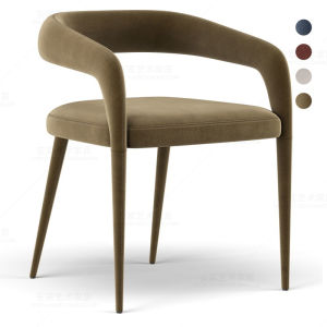 Nordic Accessible Luxury Designer Shaped Chair Modern Minimalist Model Room Hotel Sales Office Study Reception Leisure Chair