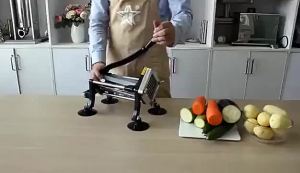PANSON French fries slicer 8/10/12mm Full set Restaurant kitchen Commercial potato slicer