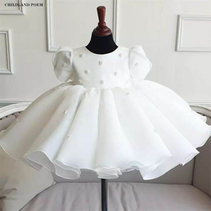 Puffy christening outlet dresses