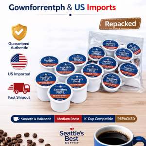 Seattles Best Coffee Medium Roast House Blend Keurig K-Cup Pods | US Imported | 5 10 15 pcs