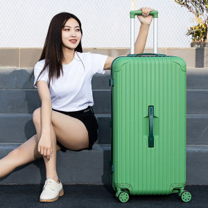 New 26"28"30"32 Inch Womens PC Large Travel Suitcase With Silent Wheels Password Lock Trolley Rolling Luggage Bag For Men Free Shipping