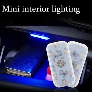 Automotive interior LED wiring free lighting car reading light touch sensing trunk foot atmosphere surround light